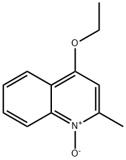 Quinoline, 4-ethoxy-2-methyl-, 1-oxide (9CI) Struktur