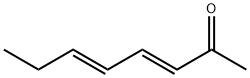 3,5-辛二烯-2-酮, 30086-02-3, 结构式