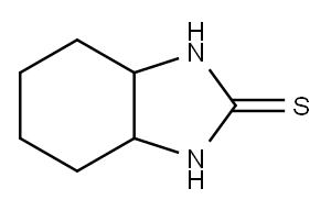 六氢-1H-苯并[D]咪唑-2(3H)-硫酮, 30086-64-7, 结构式