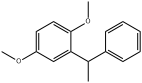 1,4-二甲氧基-2-(1-苯基乙基)-苯, 30089-62-4, 结构式