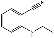 2-(乙氨基)苯甲腈 结构式