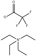 TETRAETHYLAMMONIUM TRIFLUOROACETATE Struktur