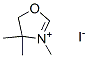 4,5-ジヒドロ-3,4,4-トリメチルオキサゾール-3-イウム・ヨージド 化学構造式