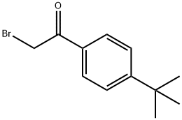 2-溴-1-(4-(叔丁基)苯基)乙酮 结构式