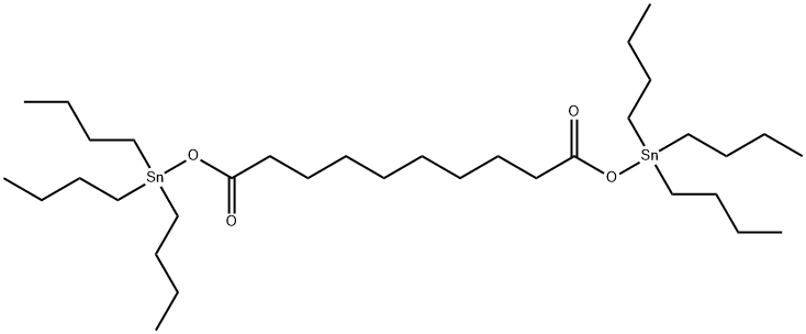 (セバコイルビスオキシ)ビス(トリブチルスタンナン) 化学構造式