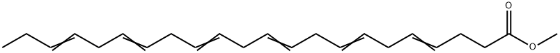 CIS-4,7,10,13,16,19-DOCOSAHEXAENOIC ACID METHYL ESTER Structure