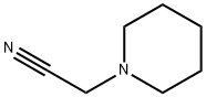 1-シアノメチルピペリジン 化学構造式