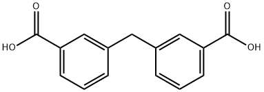 3,3'-DICARBOXYDIPHENYLMETHANE Structure