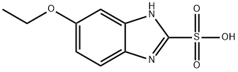 5-ethoxy-1H-benzimidazole-2-sulfonic acid Struktur