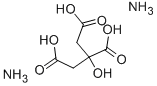 柠檬酸氢二铵,3012-65-5,结构式
