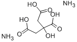 Ammonium citrate dibasic Structure