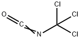 イソシアン酸トリクロロメチル 化学構造式