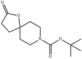 tert-butyl 2-oxo-1-oxa-8-azaspiro[4.5]decane-8-carboxylate Structure