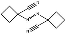 1,1'-Azobis(cyclobutanecarbonitrile) Structure