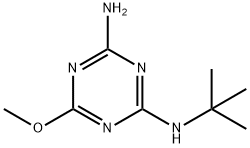 TERBUMETON-DESETHYL Struktur