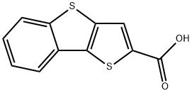 噻吩并[3,2-B][1]苯并噻吩-2-羧酸, 30126-05-7, 结构式