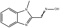 1H-Benzimidazole-2-carboxaldehyde,1-methyl-,oxime(9CI) Structure