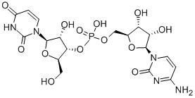 cytidylyl-(5'->3')-uridine  Struktur