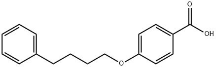 4-(4-Phenylbutoxy)benzoic acid Struktur