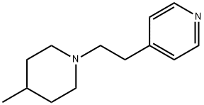 4-(2-(4-METHYLPIPERIDINO)ETHYL) PYRIDINE Struktur