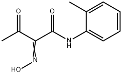 2-HYDROXYIMINO-3-OXO-N-O-TOLYL-BUTYRAMIDE,3014-32-2,结构式