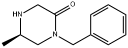 (R)-1-BENZYL-5-METHYLPIPERAZIN-2-ONE Structure