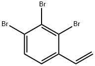 2,3,4-tribromostyrene Structure
