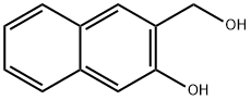 3-(Hydroxymethyl)naphthalen-2-ol Structure