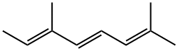 (E,E)-2,6-二甲基-2,4,6-辛三烯,3016-19-1,结构式