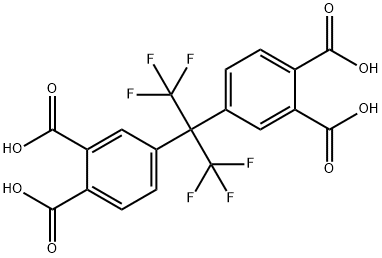 4,4'-(HEXAFLUOROISOPROPYLIDENE)DIPHTHALIC ACID Structure