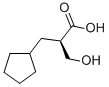 (R)-ALPHA-(HYDROXYMETHYL)-CYCLOPENTANEPROPANOIC ACID 结构式
