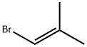 1-溴-2-甲基-1-丙烯,3017-69-4,结构式