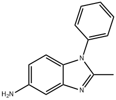2-METHYL-1-PHENYL-1H-BENZIMIDAZOL-5-AMINE HYDROCHLORIDE,3018-68-6,结构式