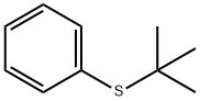 Phenyl tert-butyl sulfide 结构式