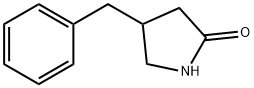 4-ベンジル-2-ピロリジノン 化学構造式