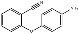 2-(4-氨基苯氧基)苯甲腈 结构式