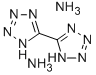 5,5'-ビテトラゾール二アンモニウム 化学構造式