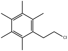 1-(2-chloroethyl)-2,3,4,5,6-pentamethylbenzene Structure
