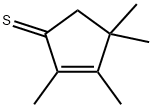 2,3,4,4-Tetramethyl-2-cyclopentene-1-thione Structure