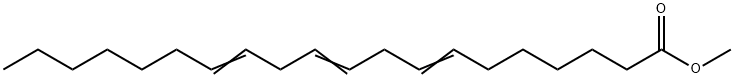 7,10,13-Icosatrienoic acid methyl ester 结构式