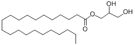 ドコサン酸とプロパン-1，2，3-トリオールのモノエステル 化学構造式