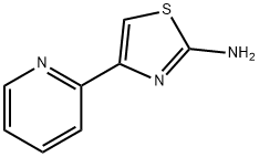 4-(吡啶-2-基)噻唑-2-胺 结构式