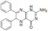 2-Amino-5,6-dihydro-6,7-diphenyl-4(1H)-pteridinone Structure