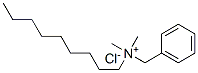 benzyldimethylnonylammonium chloride Struktur