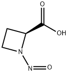 N-Nitroso-L-azetidine-2-Carboxylic Acid 结构式