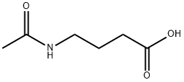 4-ACETAMIDOBUTYRIC ACID Structure