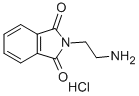 N-(2-氨乙基)-邻苯二甲酰亚胺盐酸盐 结构式