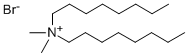 Dimethyldioctylammonium bromide Structure