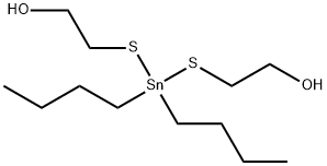 2,2'-[(dibutylstannylene)bis(thio)]diethanol  Structure