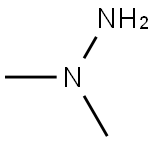 ジメチルヒドラジン 化学構造式
